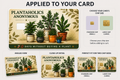 Plantaholics Anonymous Credit & Debit Card Skin