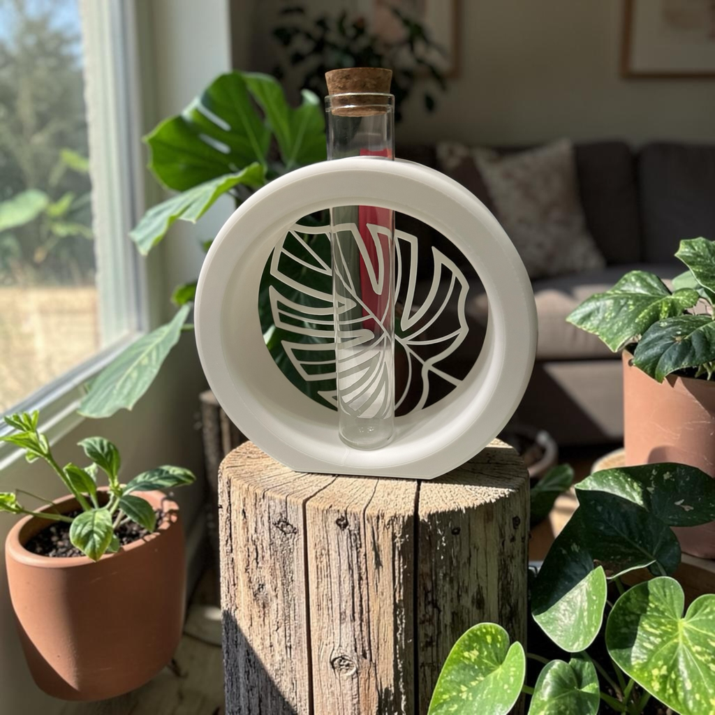 Monstera Leaf Plant Propagation Station