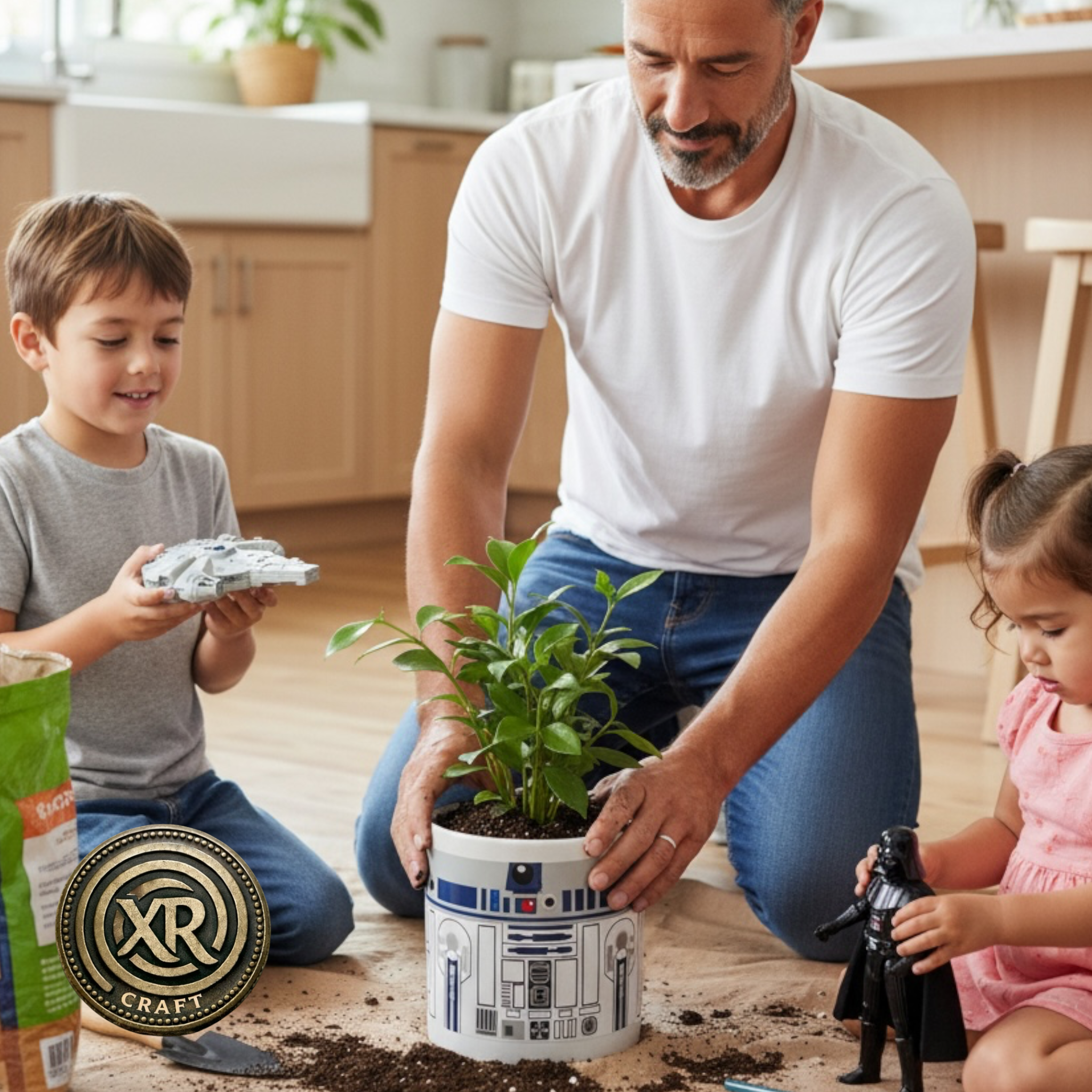 R2-D2 Ceramic Cache Pot