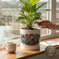 Koala in Bloom Ceramic Cache Pot