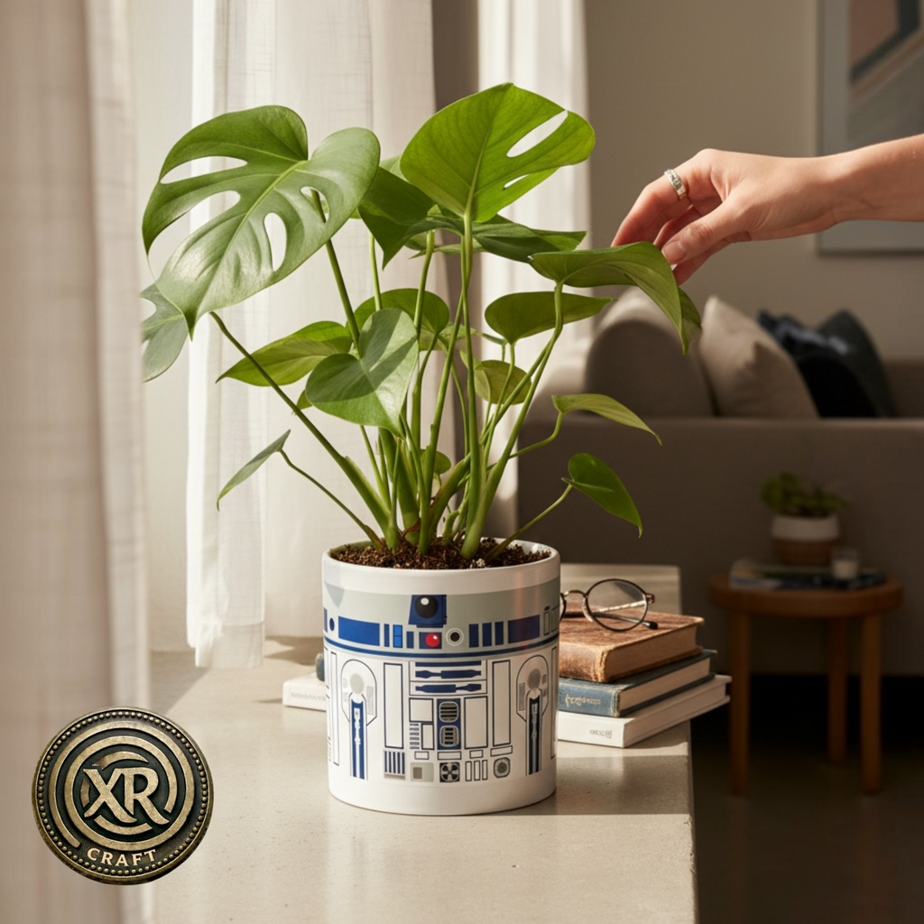 R2-D2 Ceramic Cache Pot
