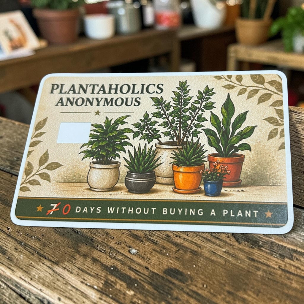 Plantaholics Anonymous Credit & Debit Card Skin