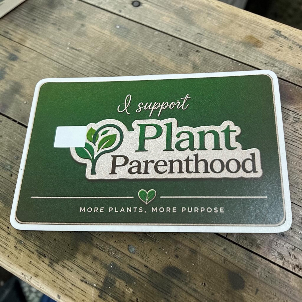Plant Parenthood Credit & Debit Card Skin