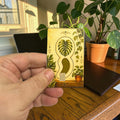 Monstera Semicolon Credit & Debit Card Skin