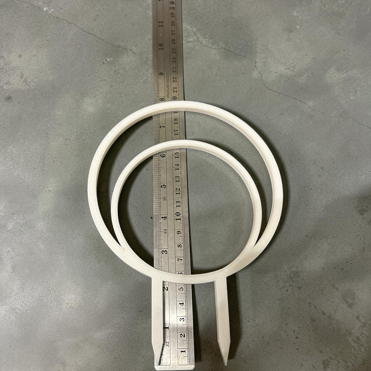 Two Rings Plant Trellis